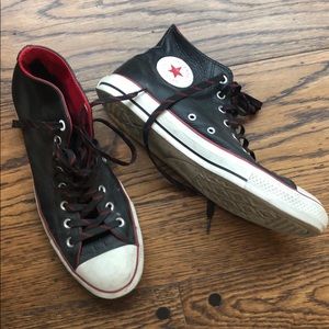 *Converse* all star_men’s leather sneakers_SZ:10